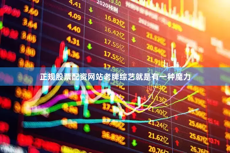 正规股票配资网站老牌综艺就是有一种魔力
