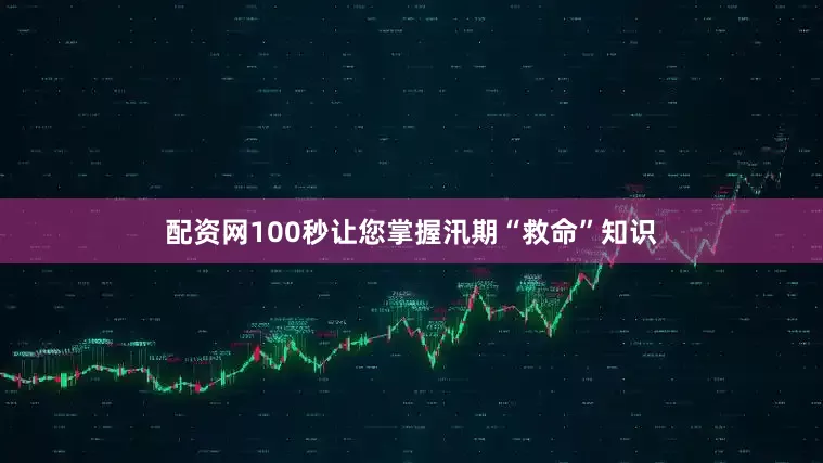配资网100秒让您掌握汛期“救命”知识